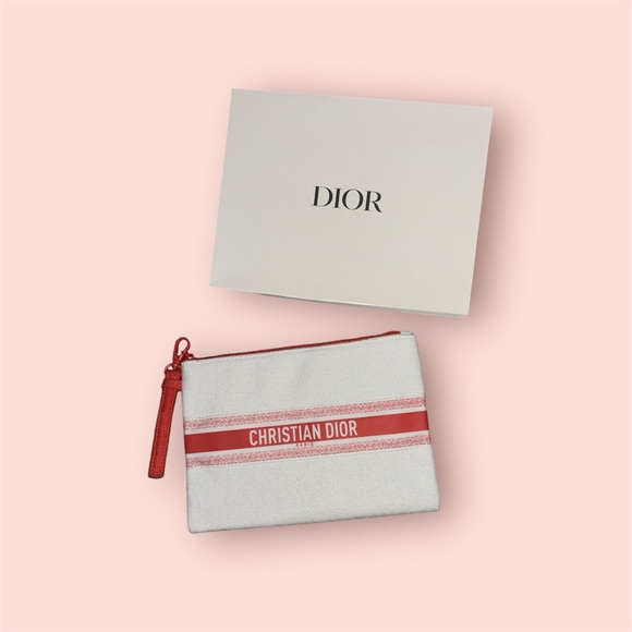 Dior | Bags | Terrycloth Cosmetic Pouch Bag Summer 2024 Ltd Ed + Makeup Gift Set - Picture 4 of 9